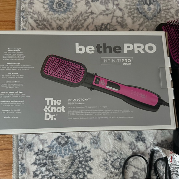 Infiniti Pro by Connor, The Knot Dr. Dryer Brush. New but box was opened. - Picture 3 of 3